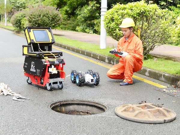 大石桥管道机器人检测
