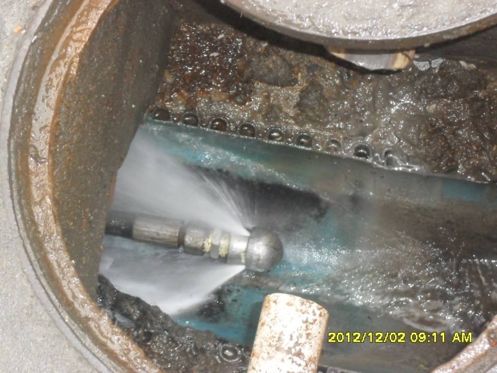 大石桥污水管道高压清洗